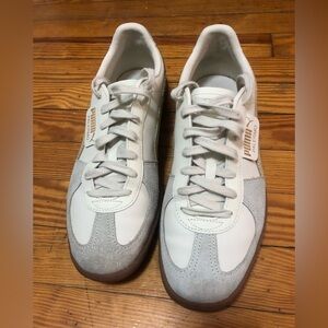 Puma White and Gray Men's Sneakers size 12